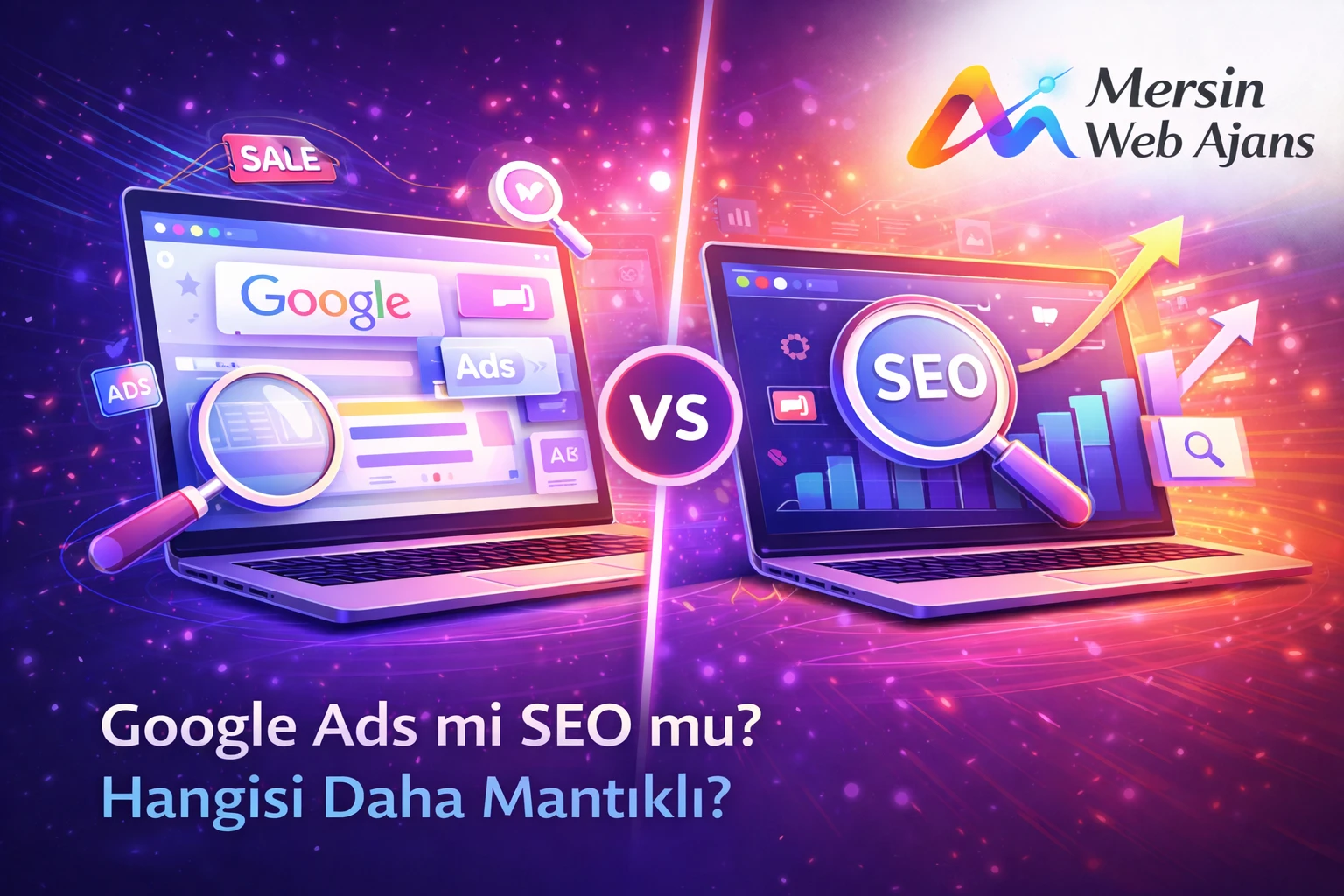 Google Ads mi SEO mu? Hangisi Daha Mantıklı? 2026 Karşılaştırma Rehberi