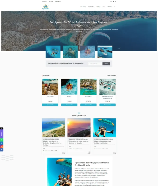 Myfriendoo web sitesi referans görseli